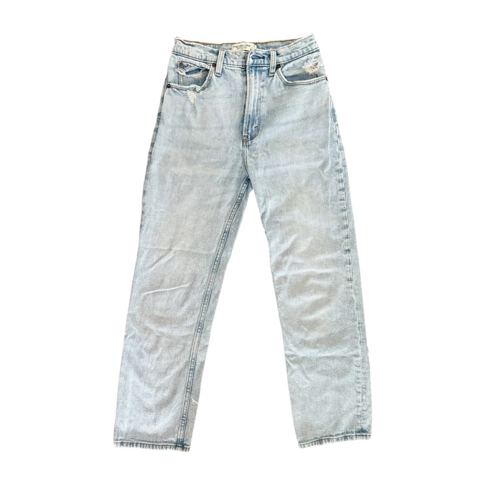 Abercrombie The Ankle Straight Ultra High Rise Size 25